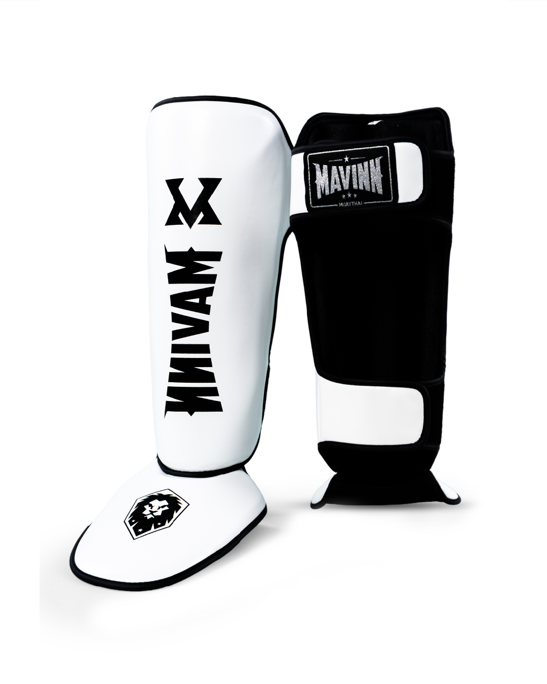 Shin Guard - Balance in control WHITE