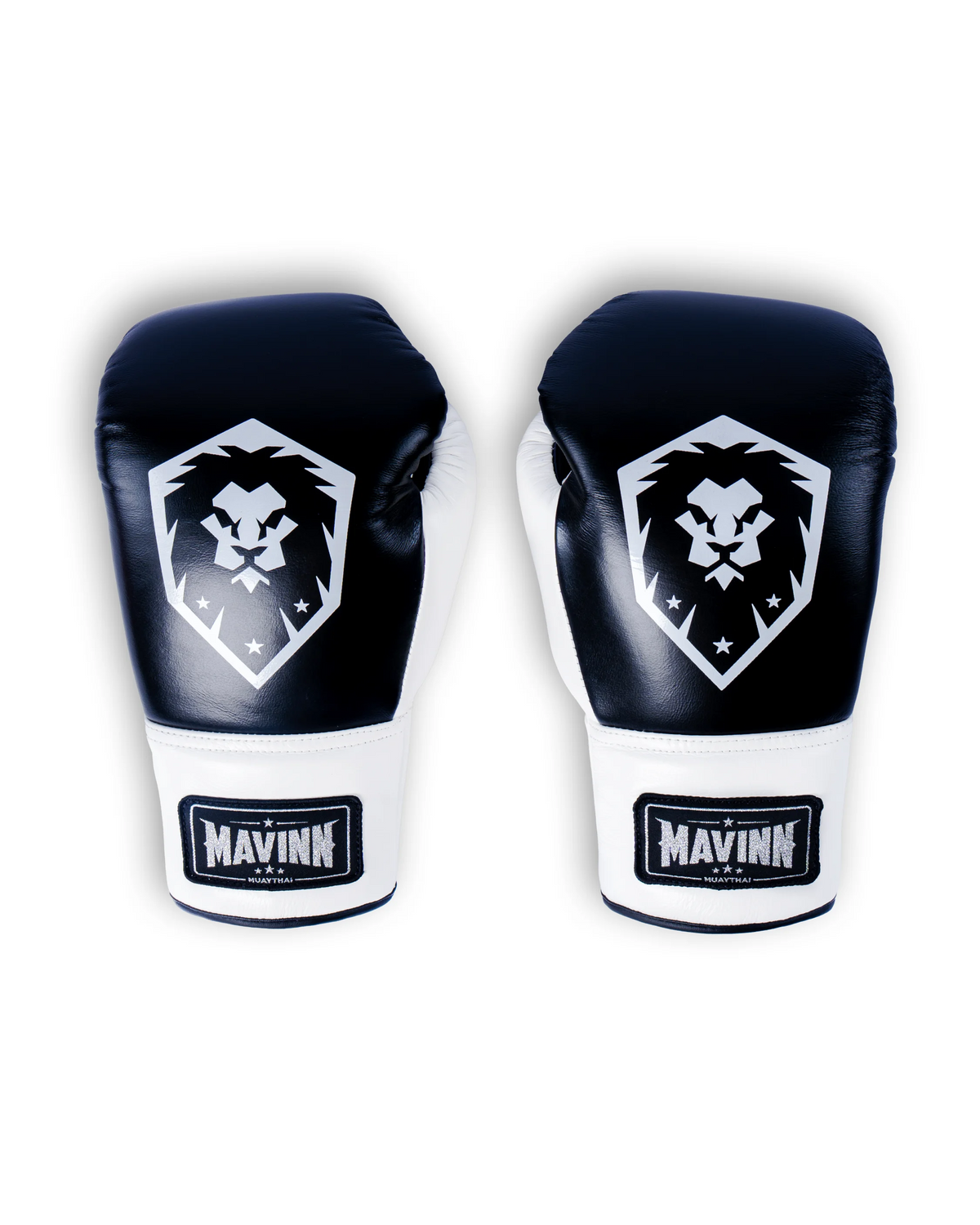 Boxing Gloves Premium Leather - FOUNDATION THE PERFORMANCE - Black