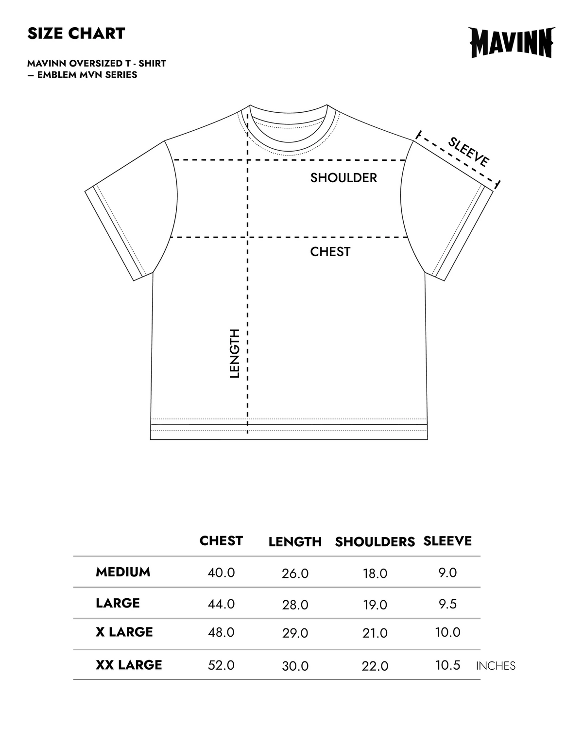 Oversized T-Shirt - EMBLEM MVN SERIES