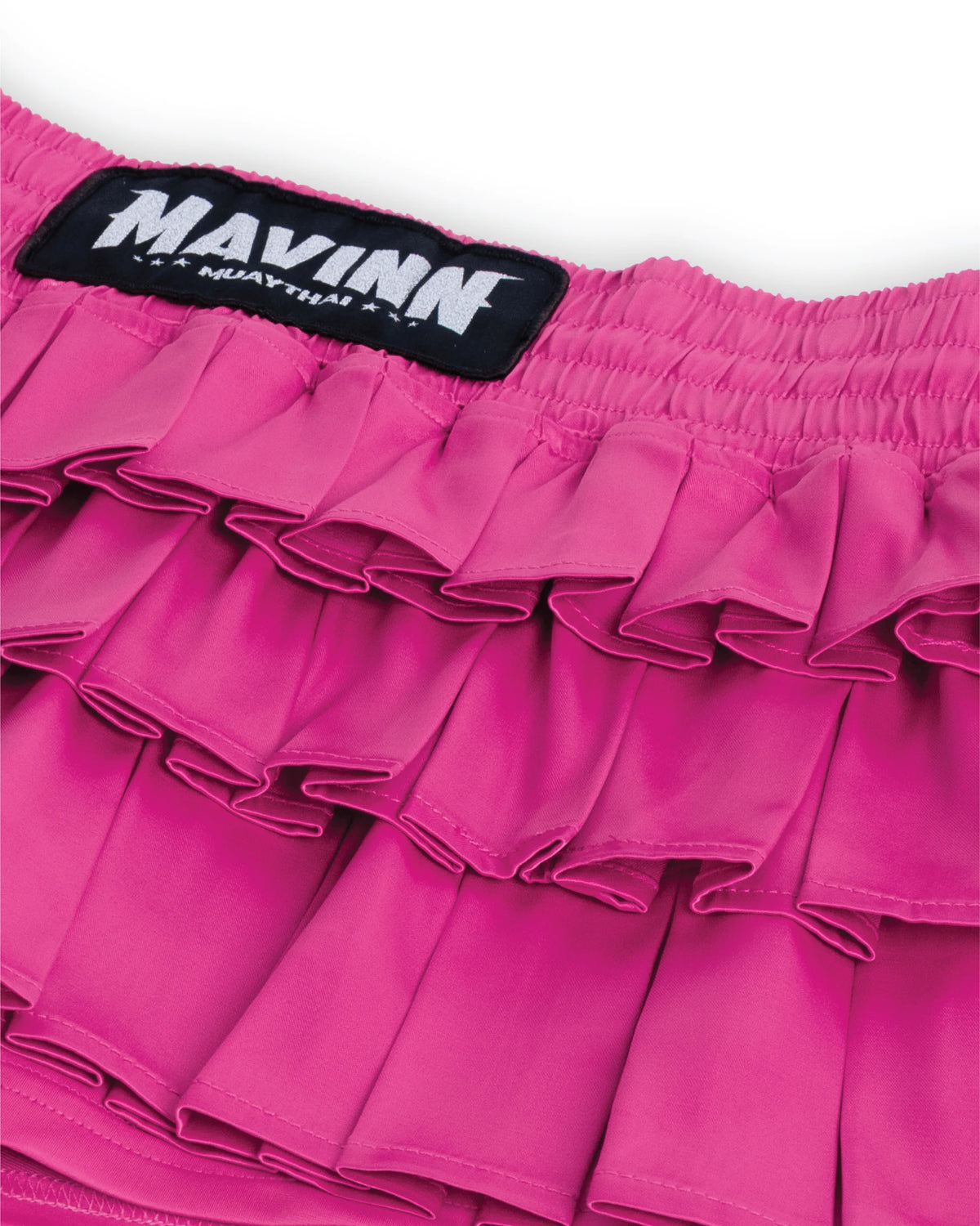 Muay Thai Shorts - SATIN SKIRT SERIES - Bright Pink