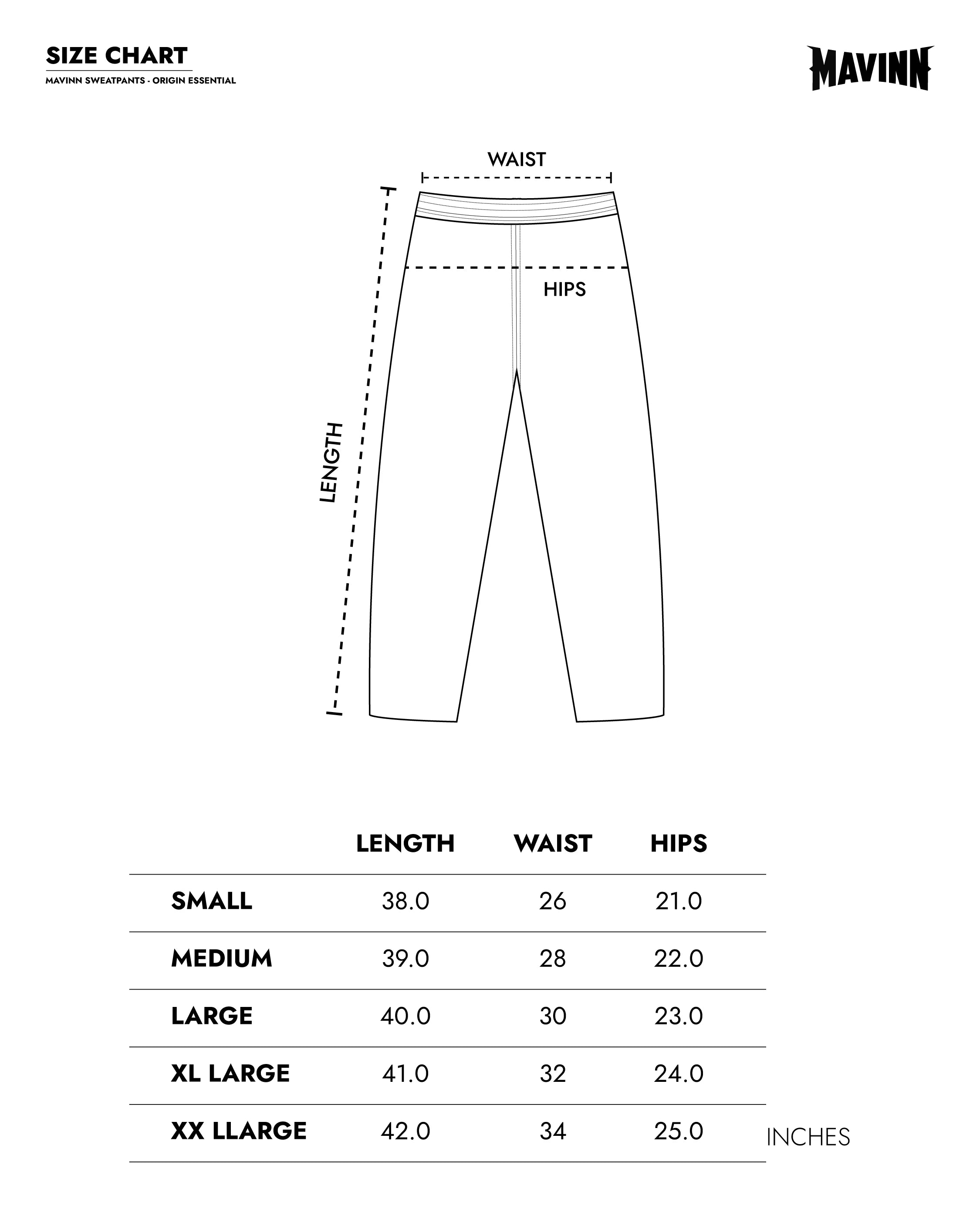 Sweatpants - Origin Essential