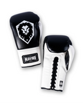 Boxing Gloves Premium Leather - Foundation the Performance - Black