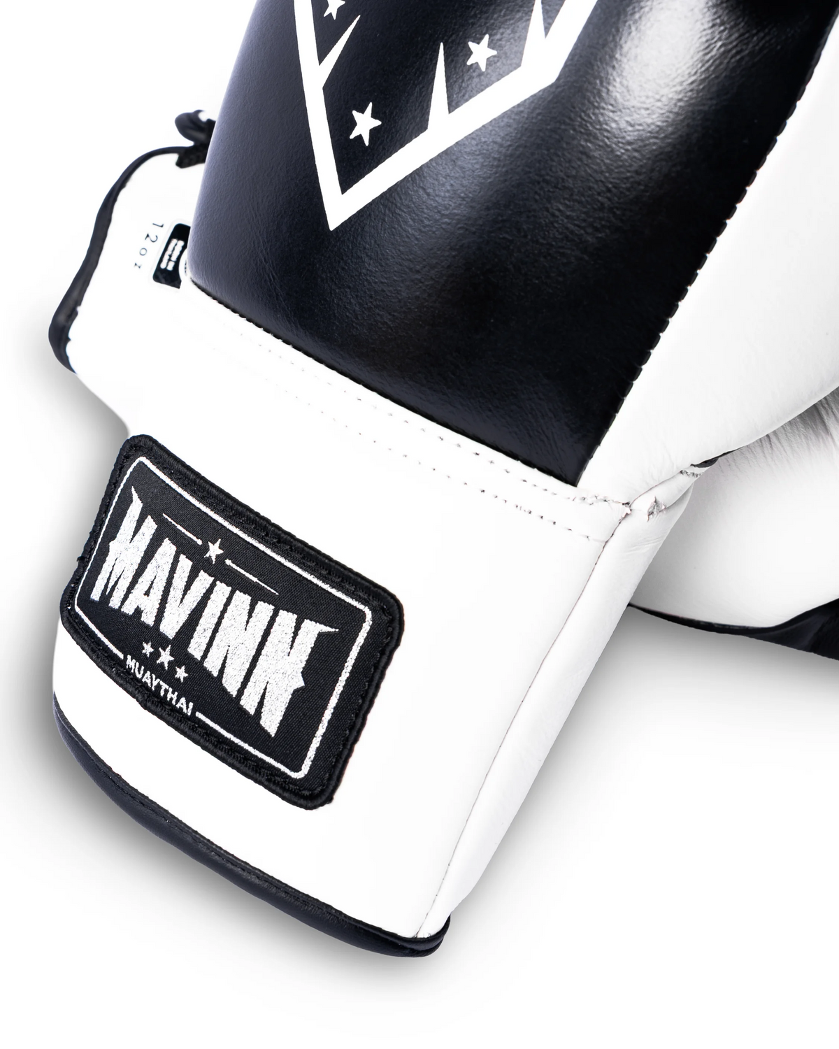 Boxing Gloves Premium Leather - FOUNDATION THE PERFORMANCE - Black