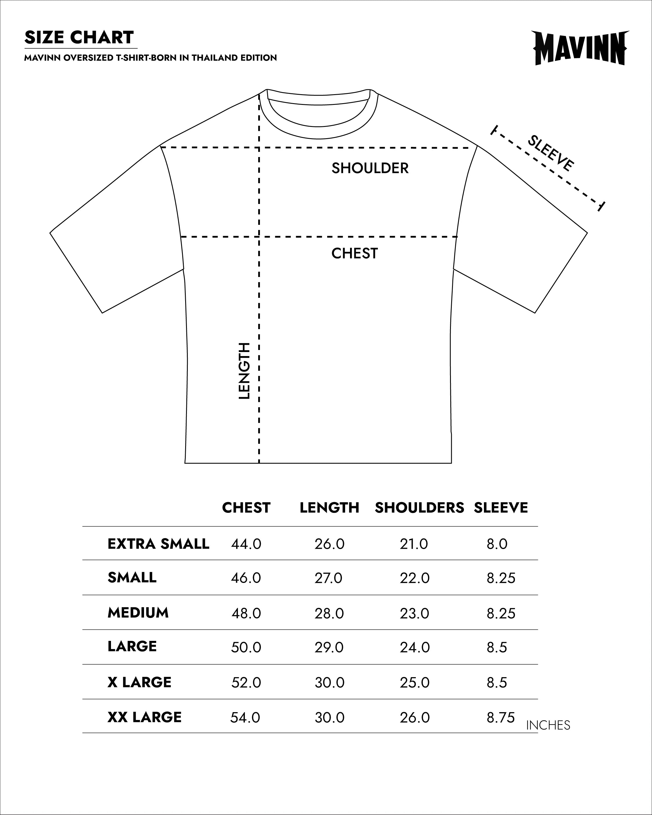 Oversized T-Shirt - Born in Thailand Edition