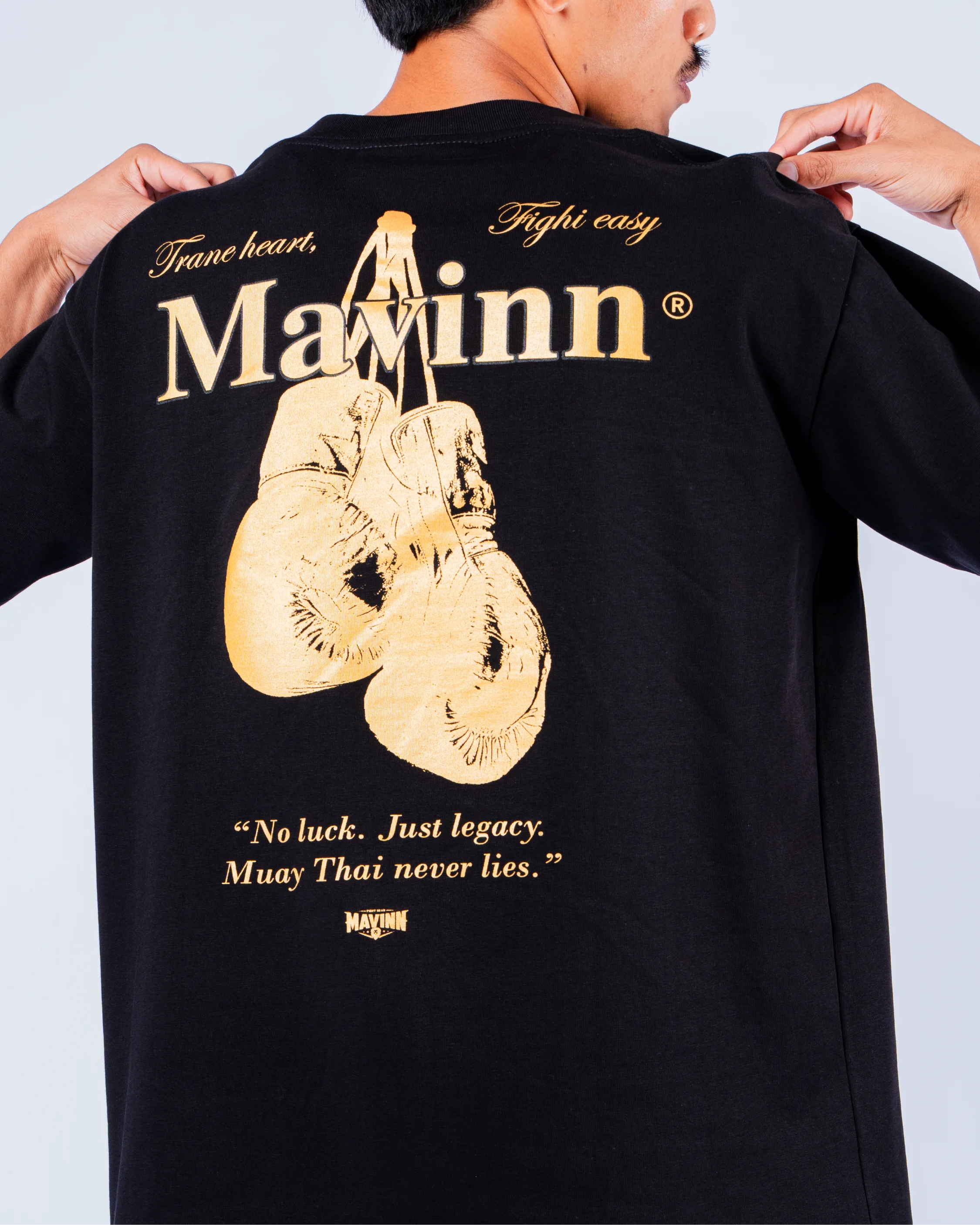 Oversized T-Shirt - MUAY THAI NEVER LIES
