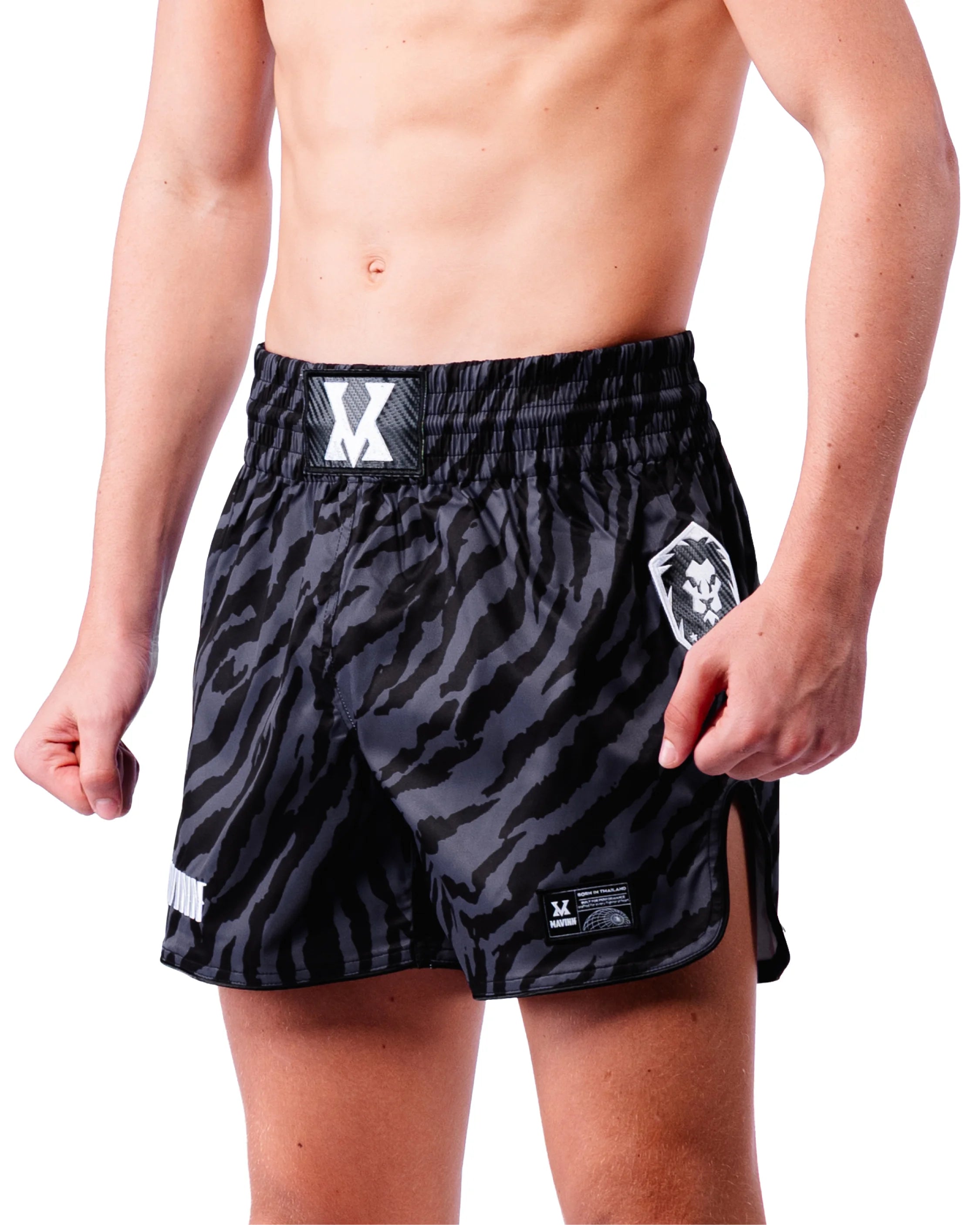 Muay Thai Shorts - BLACK LABEL LION